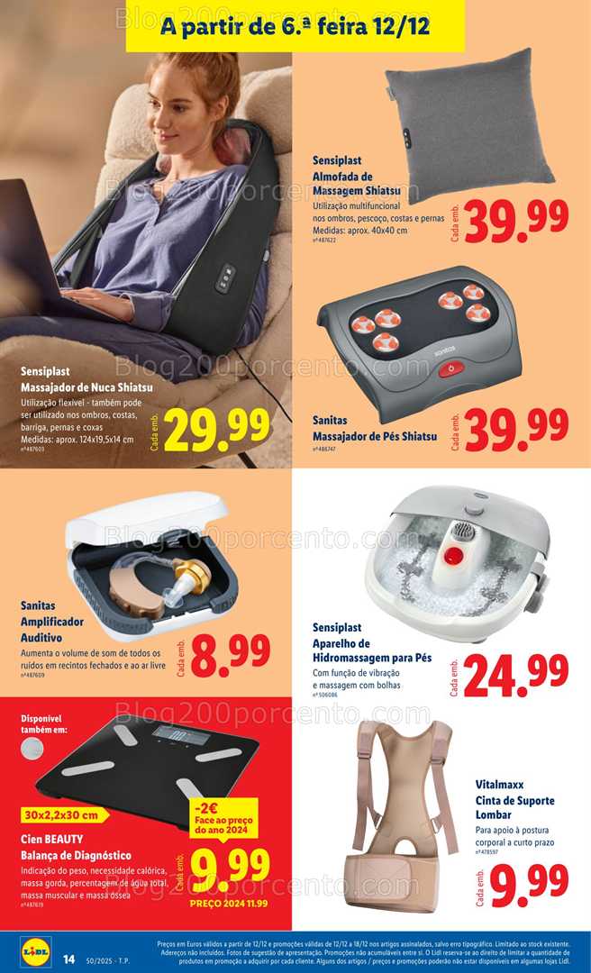 Antevisão Folheto LIDL Bazar Promoções de 12 a 18 dezembro - Edição Digital