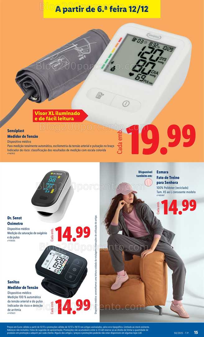 Antevisão Folheto LIDL Bazar Promoções de 12 a 18 dezembro - Edição Digital