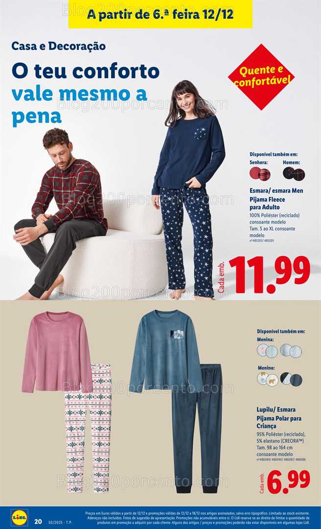 Antevisão Folheto LIDL Bazar Promoções de 12 a 18 dezembro - Edição Digital