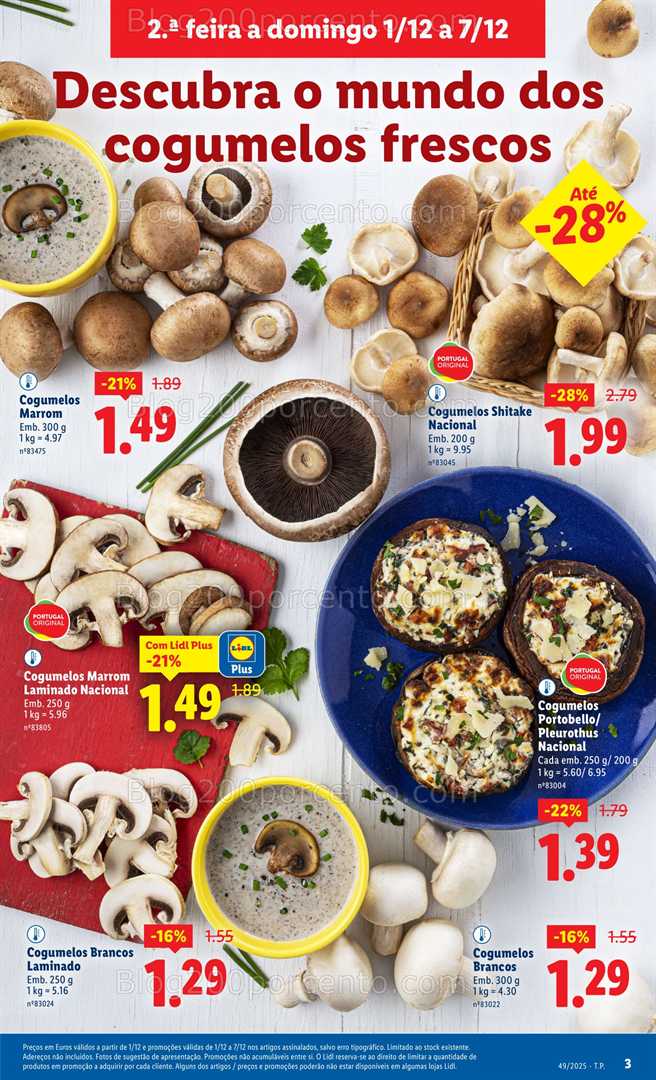 Antevisão Folheto LIDL Promoções de 1 a 7 dezembro - Edição Digital