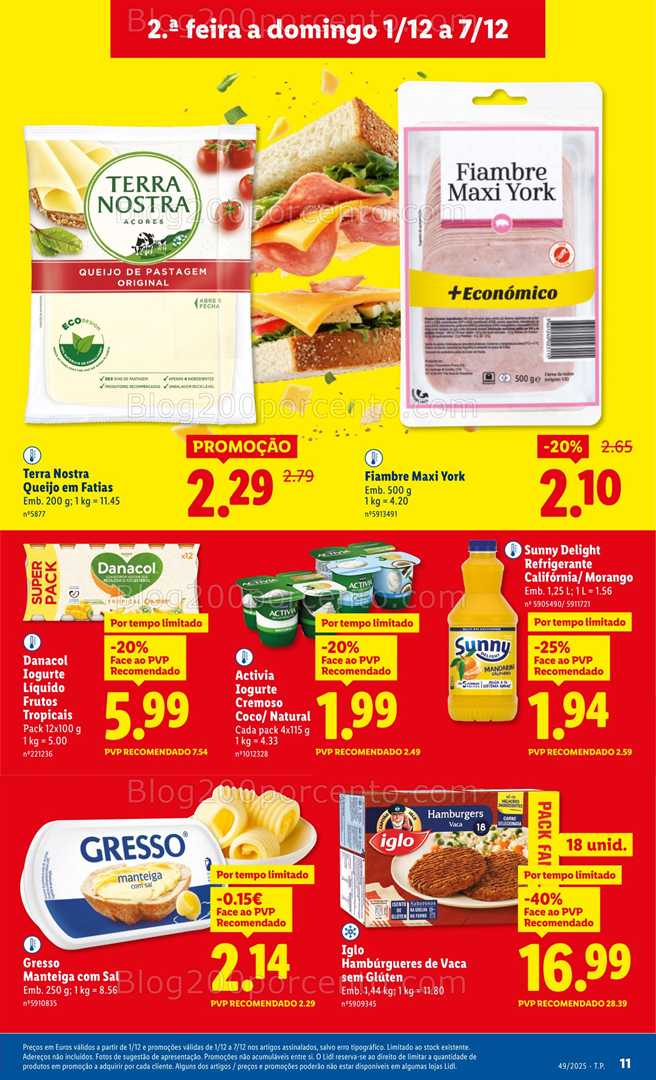 Antevisão Folheto LIDL Promoções de 1 a 7 dezembro - Edição Digital