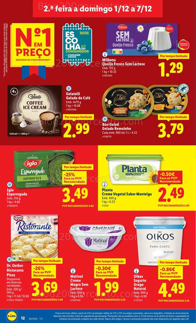Antevisão Folheto LIDL Promoções de 1 a 7 dezembro - Edição Digital