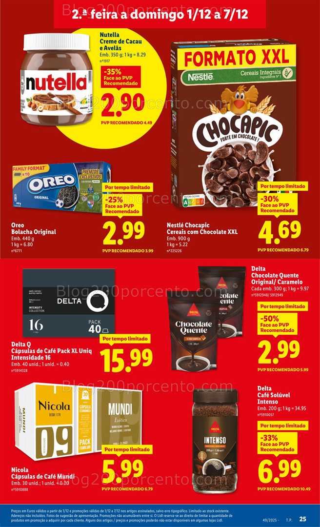 Antevisão Folheto LIDL Promoções de 1 a 7 dezembro - Edição Digital