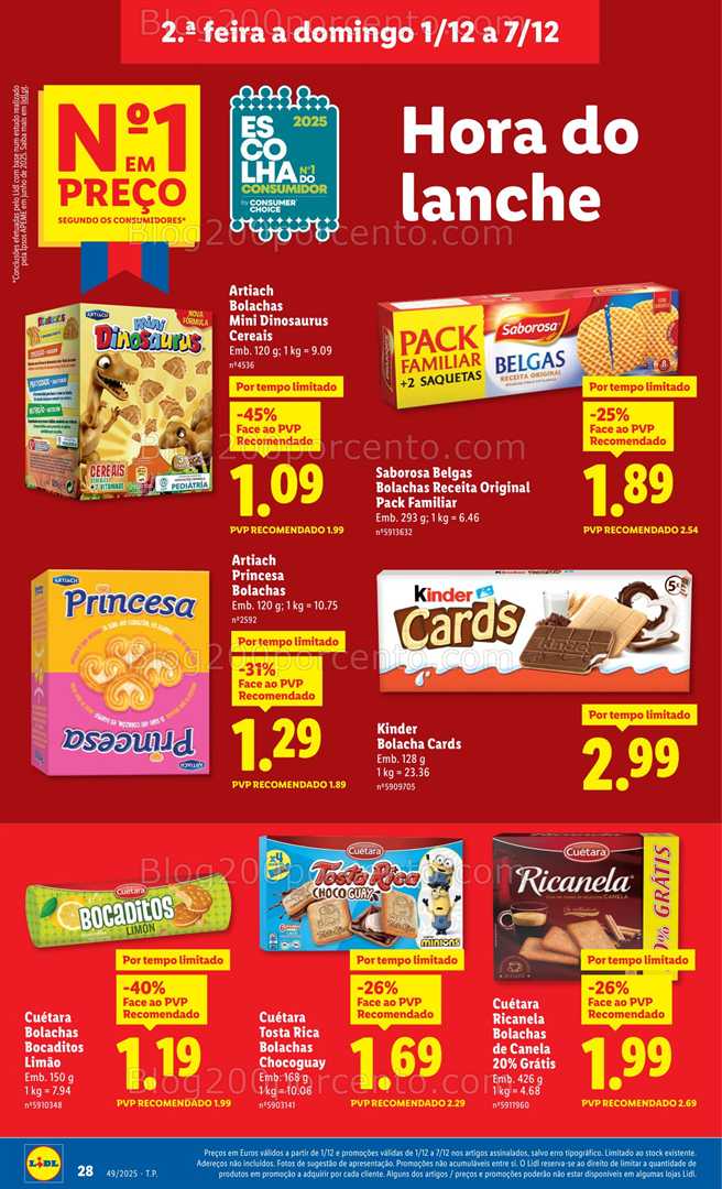 Antevisão Folheto LIDL Promoções de 1 a 7 dezembro - Edição Digital