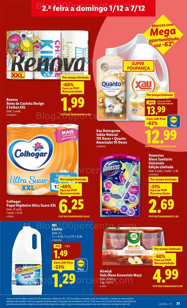 Antevisão Folheto LIDL Promoções de 1 a 7 dezembro - Edição Digital