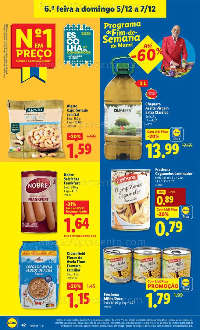 Antevisão Folheto LIDL Promoções de 1 a 7 dezembro - Edição Digital
