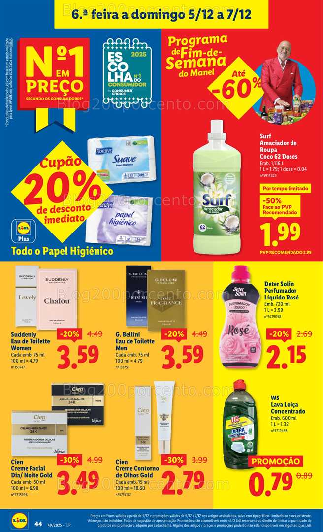Antevisão Folheto LIDL Promoções de 1 a 7 dezembro - Edição Digital