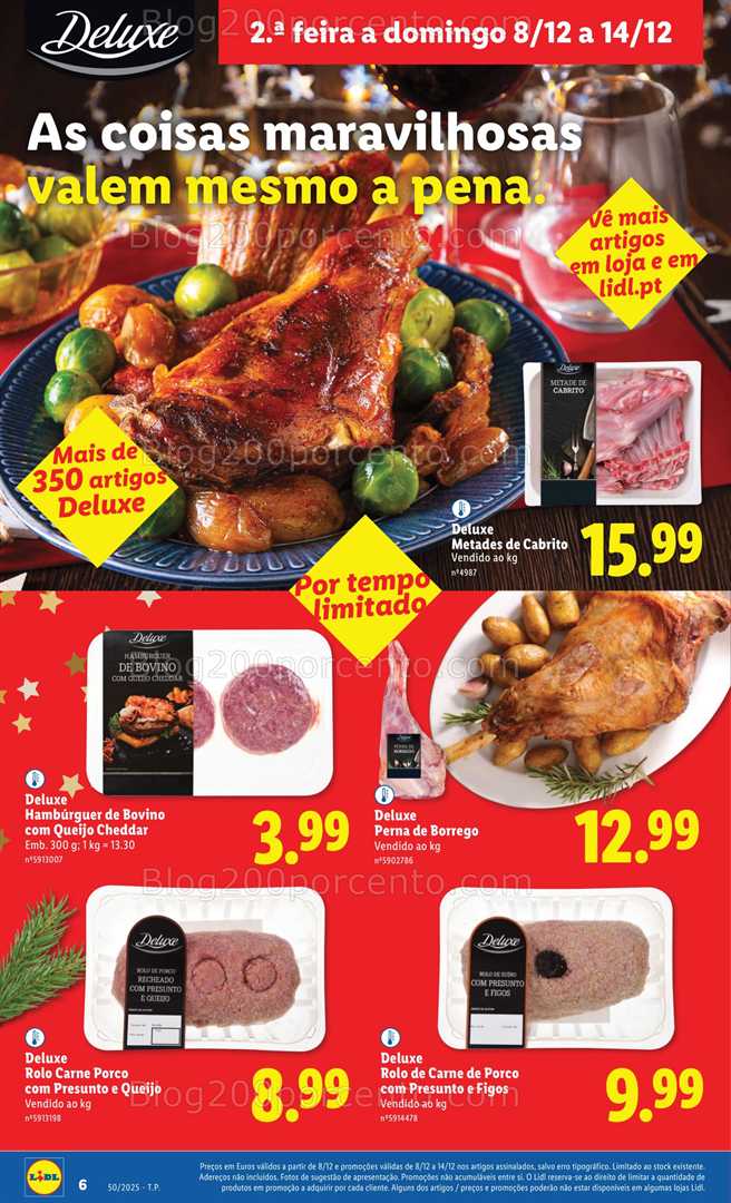 Antevisão Folheto LIDL Promoções de 8 a 14 dezembro - Edição Digital