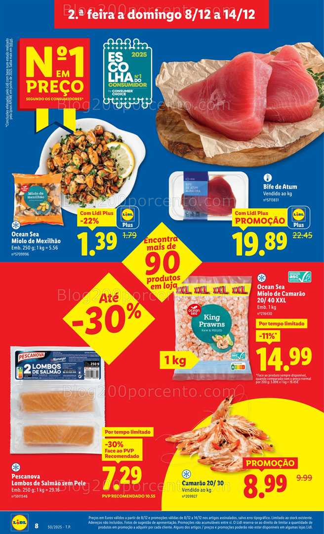 Antevisão Folheto LIDL Promoções de 8 a 14 dezembro - Edição Digital