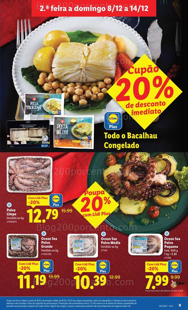 Antevisão Folheto LIDL Promoções de 8 a 14 dezembro - Edição Digital