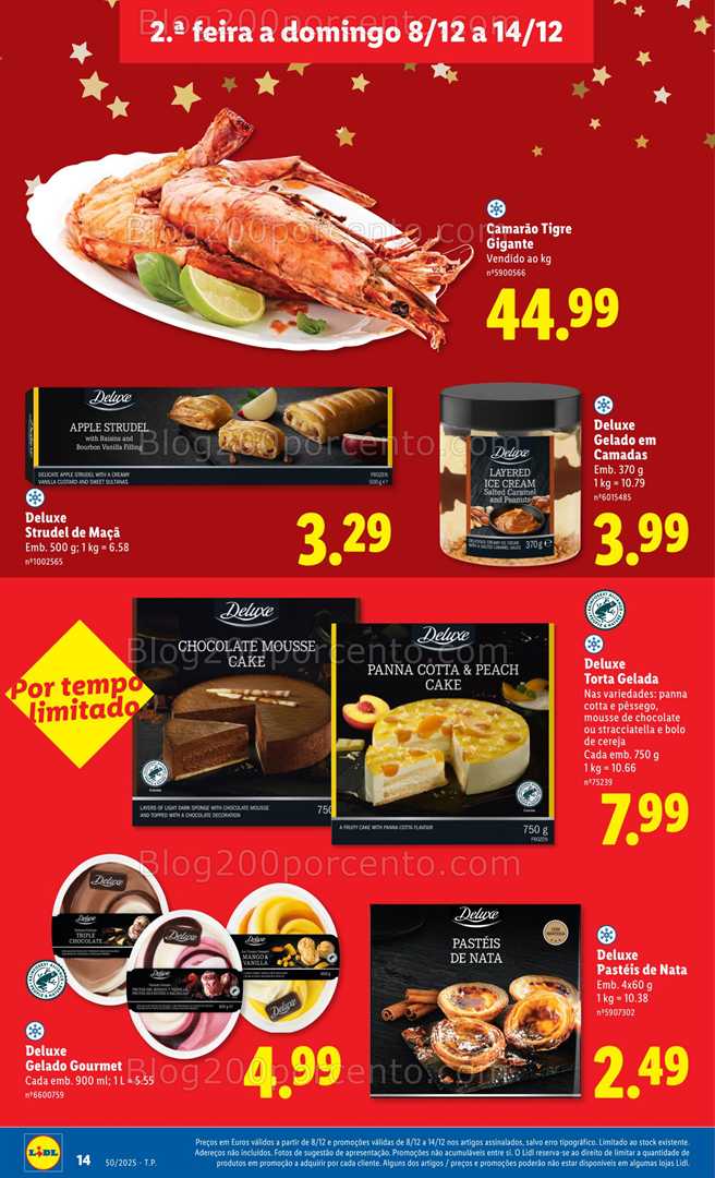 Antevisão Folheto LIDL Promoções de 8 a 14 dezembro - Edição Digital