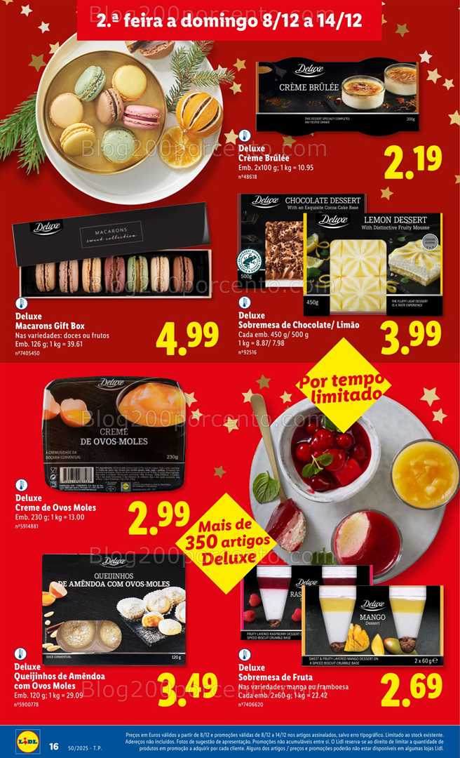 Antevisão Folheto LIDL Promoções de 8 a 14 dezembro - Edição Digital