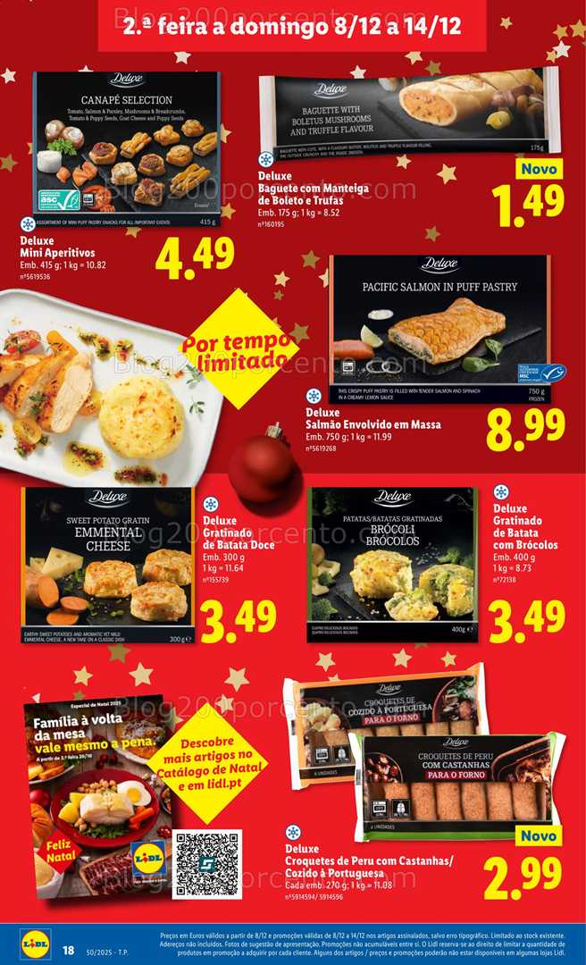 Antevisão Folheto LIDL Promoções de 8 a 14 dezembro - Edição Digital