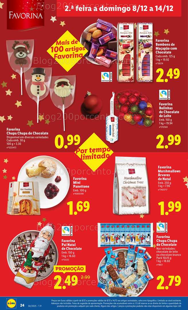 Antevisão Folheto LIDL Promoções de 8 a 14 dezembro - Edição Digital