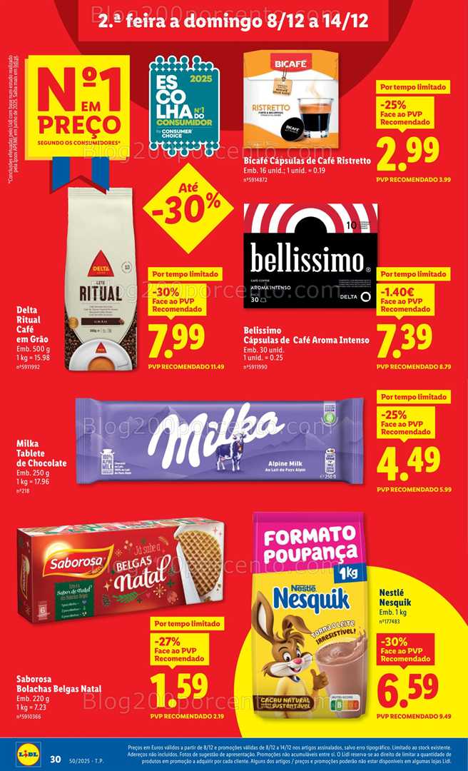 Antevisão Folheto LIDL Promoções de 8 a 14 dezembro - Edição Digital