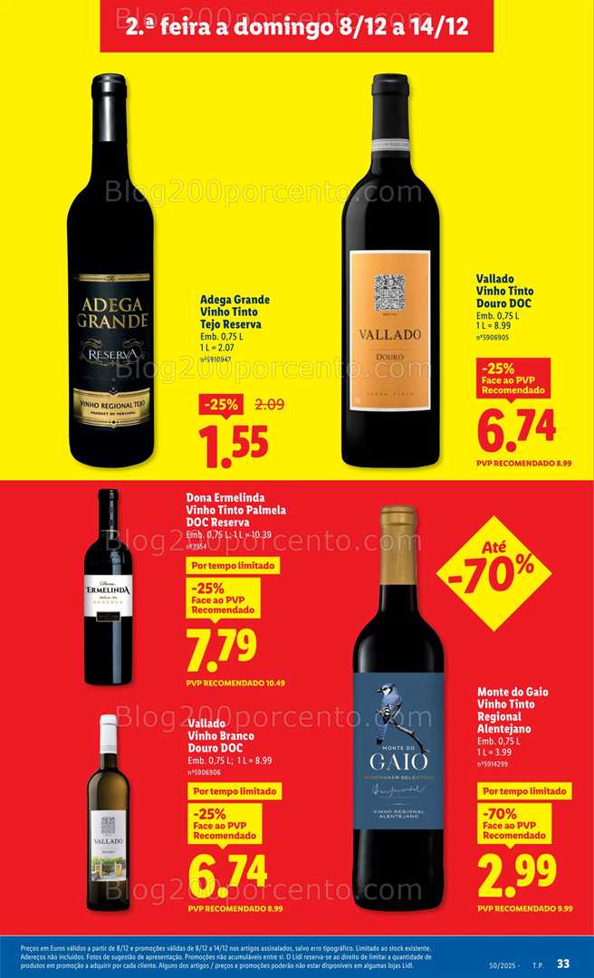 Antevisão Folheto LIDL Promoções de 8 a 14 dezembro - Edição Digital