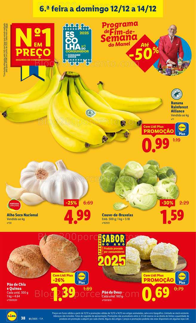 Antevisão Folheto LIDL Promoções de 8 a 14 dezembro - Edição Digital