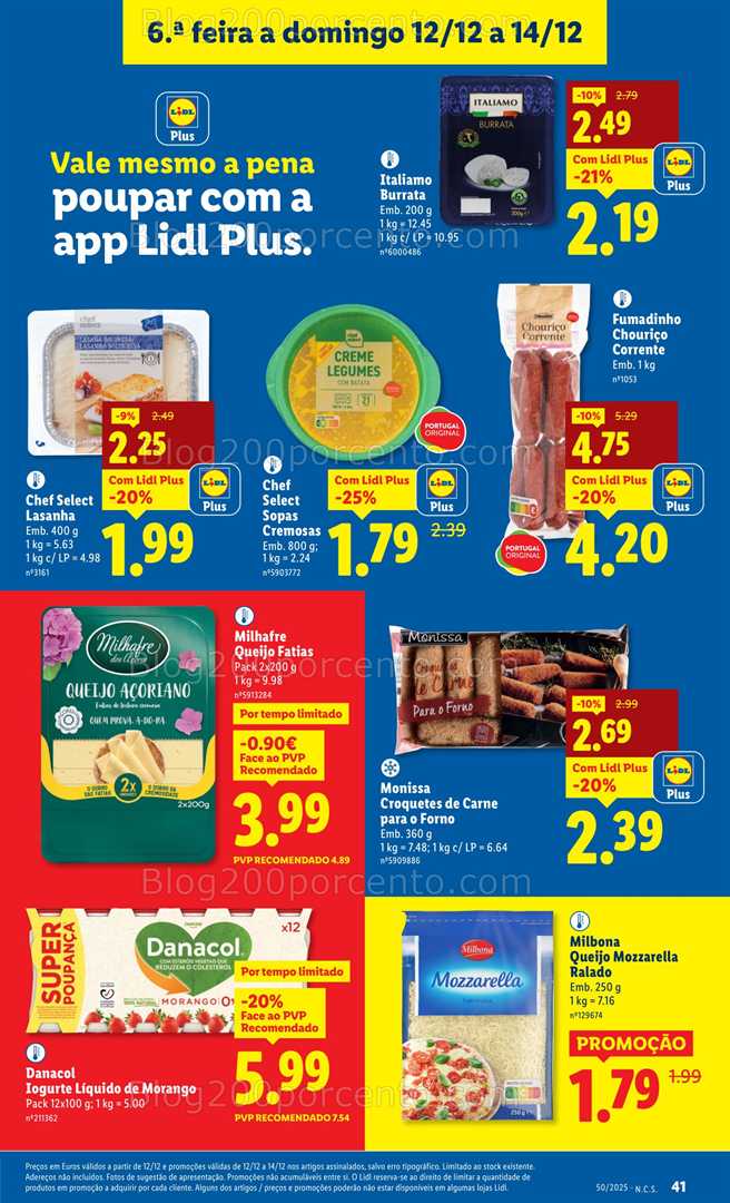 Antevisão Folheto LIDL Promoções de 8 a 14 dezembro - Edição Digital