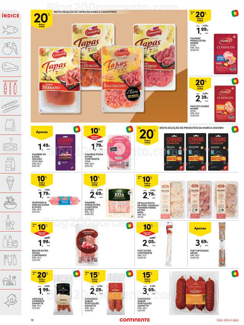 Antevisão Folheto CONTINENTE Promoções de 9 a 15 dezembro - Edição Digital