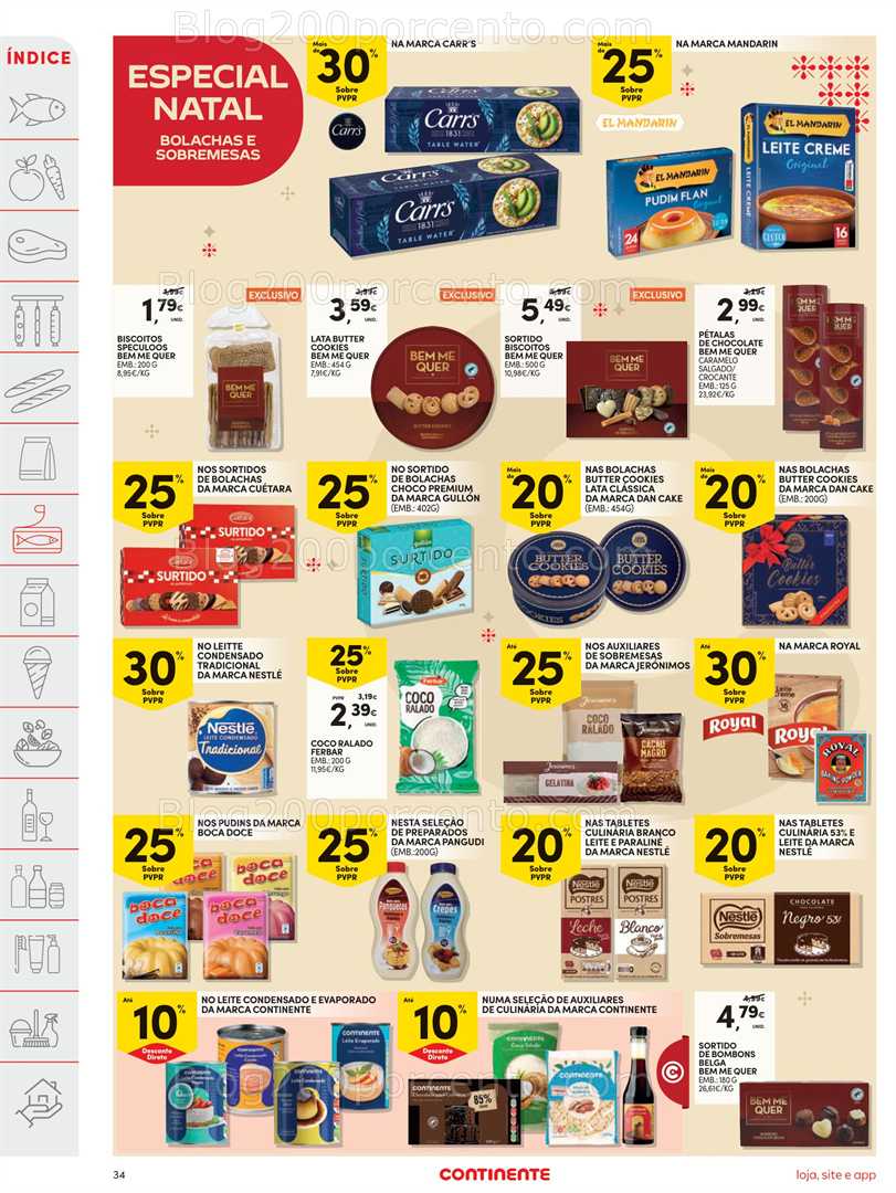 Antevisão Folheto CONTINENTE Promoções de 9 a 15 dezembro - Edição Digital