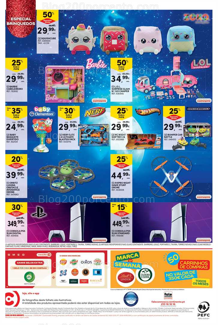 Antevisão Folheto CONTINENTE Promoções de 9 a 15 dezembro - Edição Digital