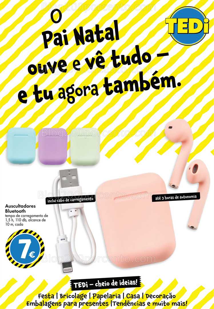 Antevisão Folheto TEDI Promoções de 5 a 13 dezembro