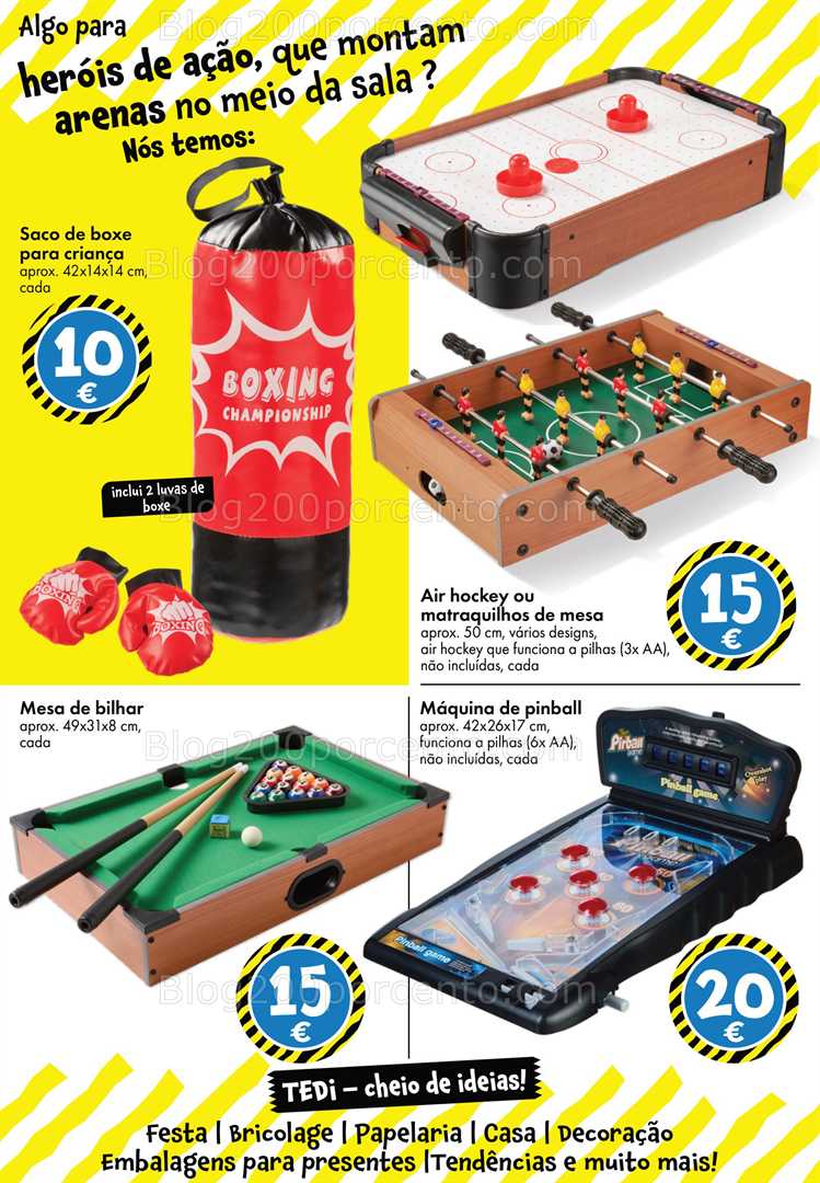 Antevisão Folheto TEDI Promoções de 5 a 13 dezembro