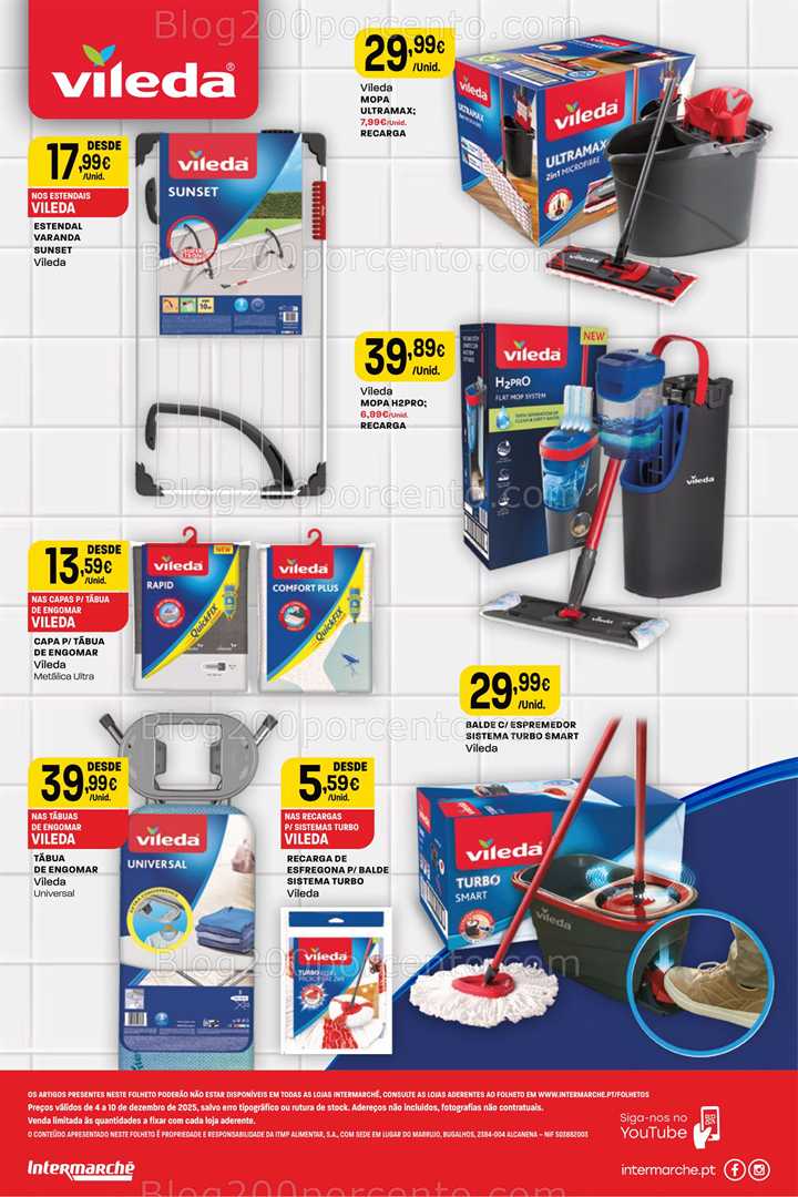Antevisão Folheto INTERMARCHÉ Extra Limpeza Promoções de 4 a 10 dezembro