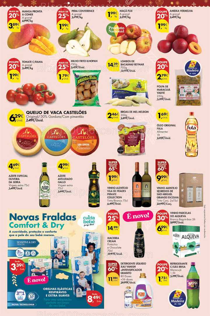 Antevisão Folheto PINGO DOCE Madeira Promoções Fim de Semana - 29 novembro a 1 dezembro