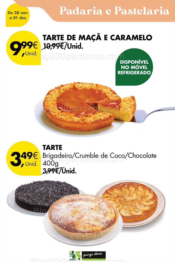Antevisão Folheto PINGO DOCE Promoções Fim de Semana - 29 novembro a 1 dezembro
