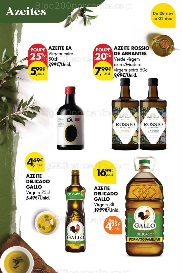 Antevisão Folheto PINGO DOCE Promoções Fim de Semana - 29 novembro a 1 dezembro