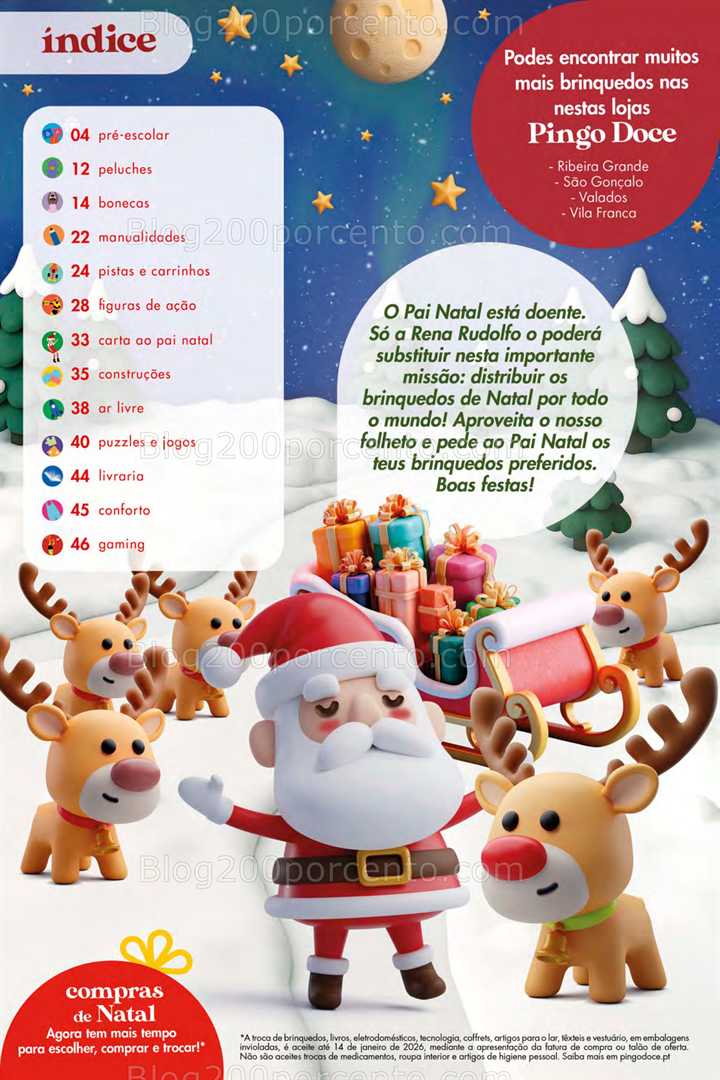 Antevisão Folheto PINGO DOCE Açores Brinquedos Promoções de 4 dezembro a 7 janeiro