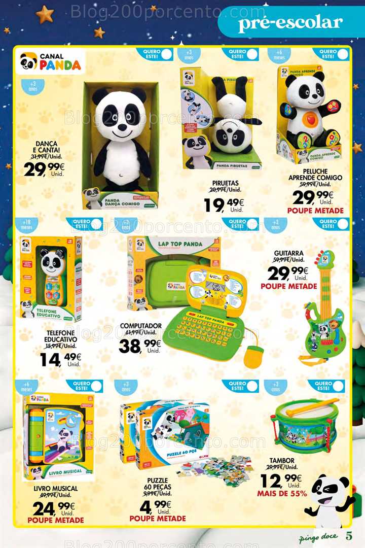 Antevisão Folheto PINGO DOCE Açores Brinquedos Promoções de 4 dezembro a 7 janeiro