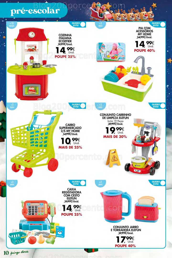 Antevisão Folheto PINGO DOCE Açores Brinquedos Promoções de 4 dezembro a 7 janeiro