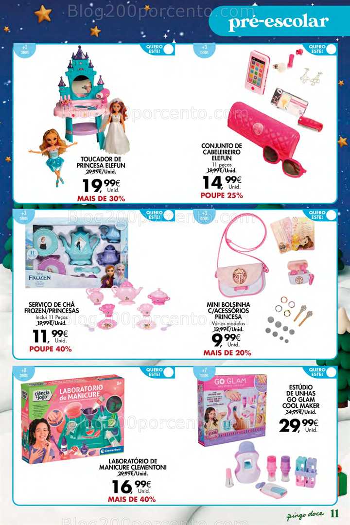 Antevisão Folheto PINGO DOCE Açores Brinquedos Promoções de 4 dezembro a 7 janeiro