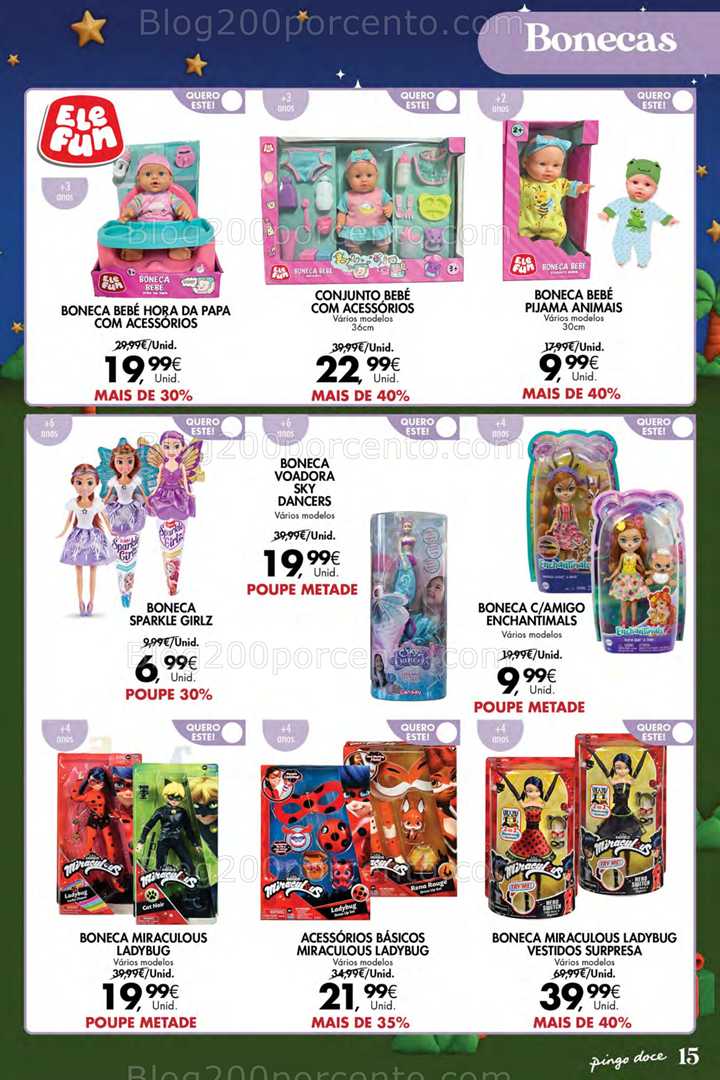 Antevisão Folheto PINGO DOCE Açores Brinquedos Promoções de 4 dezembro a 7 janeiro