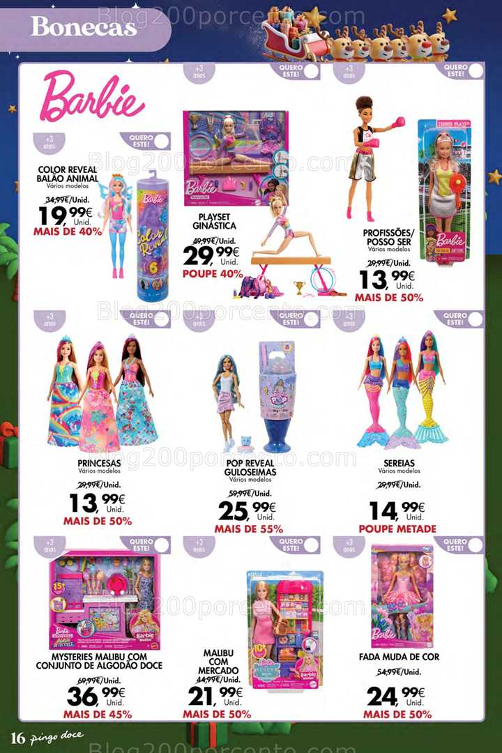 Antevisão Folheto PINGO DOCE Açores Brinquedos Promoções de 4 dezembro a 7 janeiro