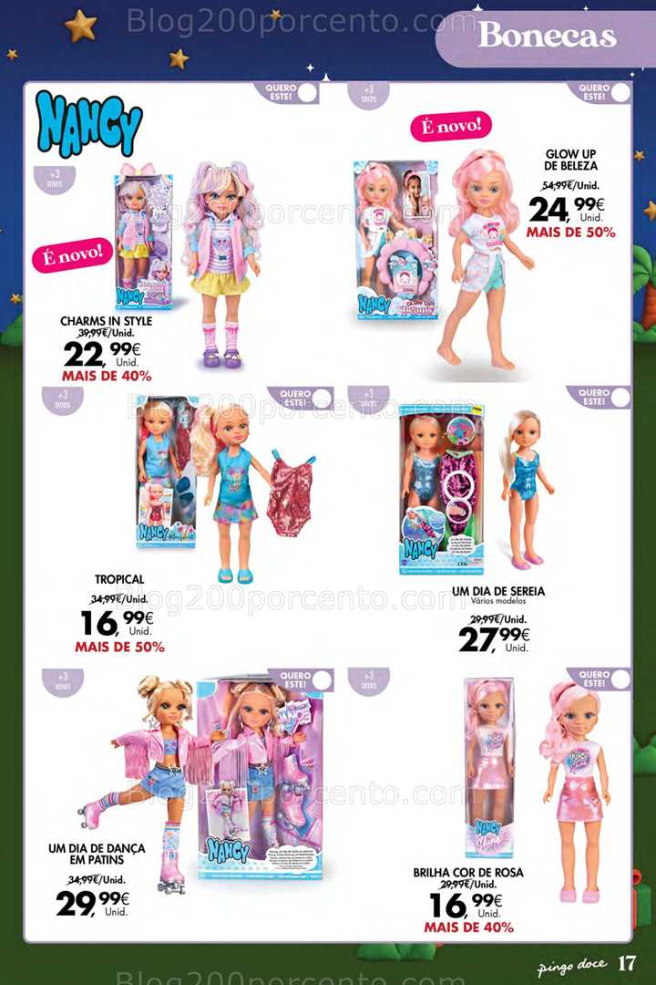 Antevisão Folheto PINGO DOCE Açores Brinquedos Promoções de 4 dezembro a 7 janeiro