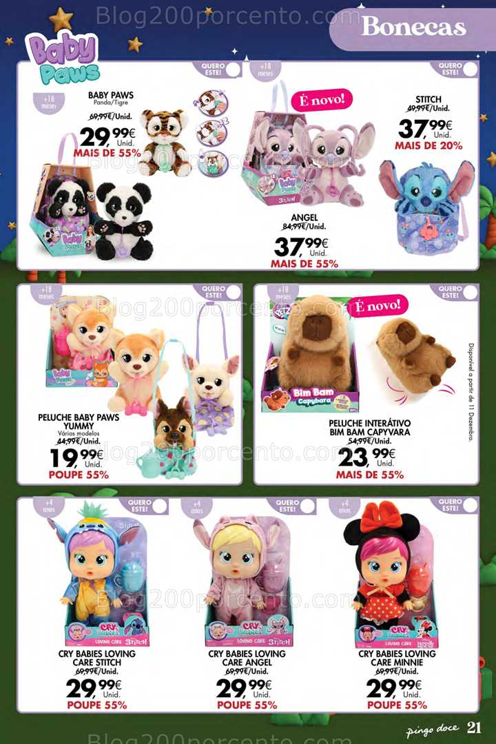 Antevisão Folheto PINGO DOCE Açores Brinquedos Promoções de 4 dezembro a 7 janeiro