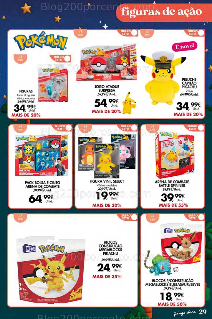 Antevisão Folheto PINGO DOCE Açores Brinquedos Promoções de 4 dezembro a 7 janeiro