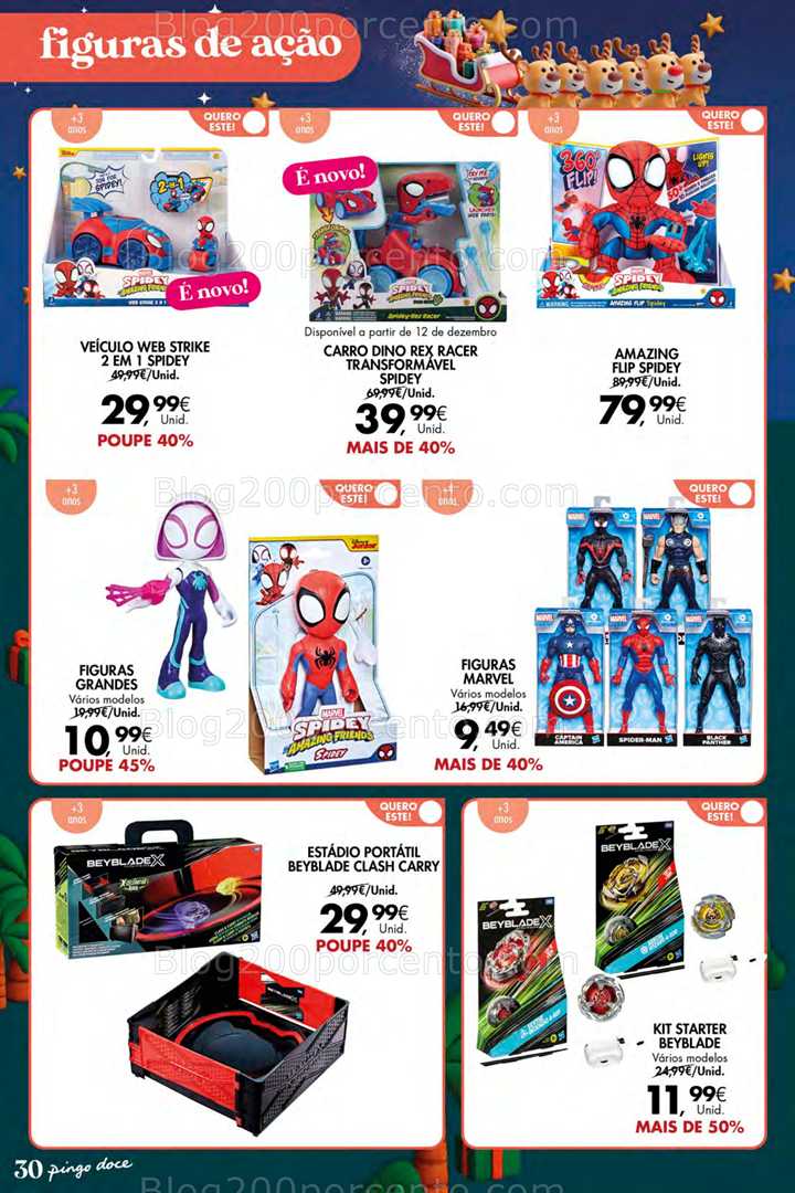 Antevisão Folheto PINGO DOCE Açores Brinquedos Promoções de 4 dezembro a 7 janeiro