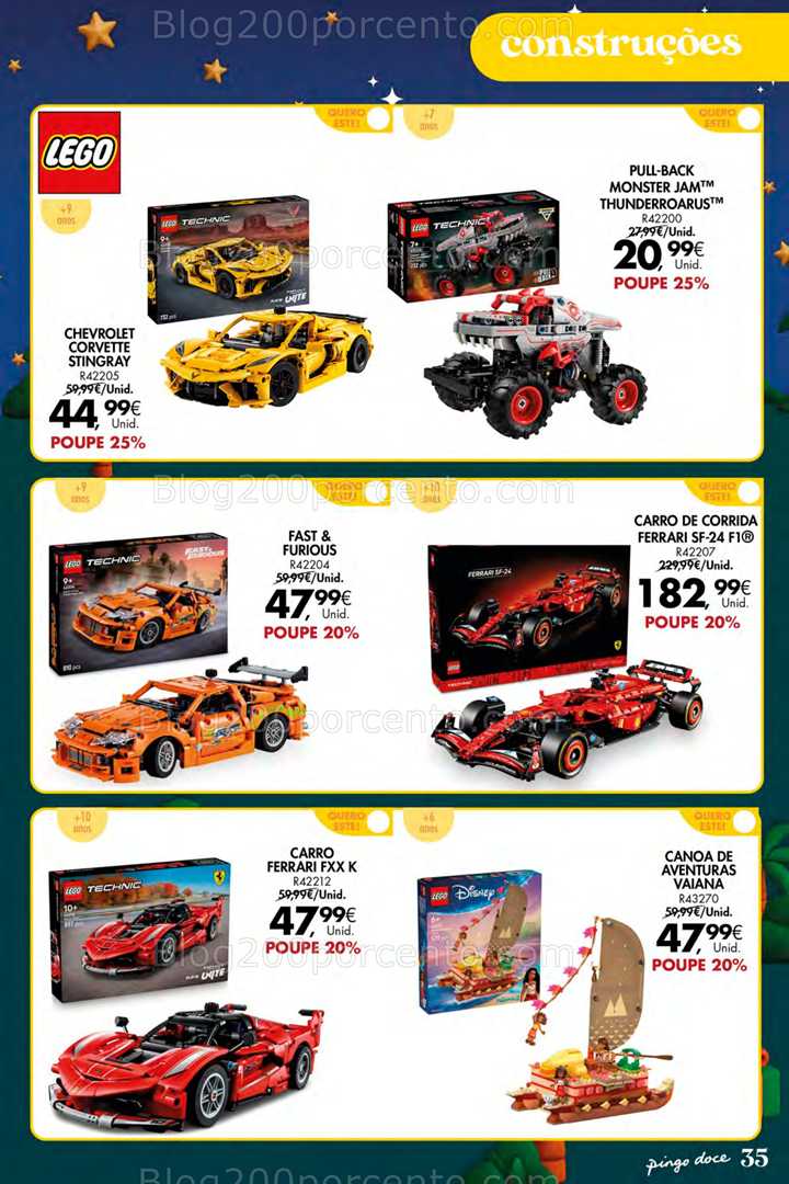 Antevisão Folheto PINGO DOCE Açores Brinquedos Promoções de 4 dezembro a 7 janeiro