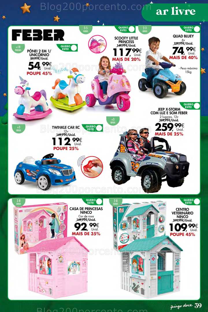 Antevisão Folheto PINGO DOCE Açores Brinquedos Promoções de 4 dezembro a 7 janeiro