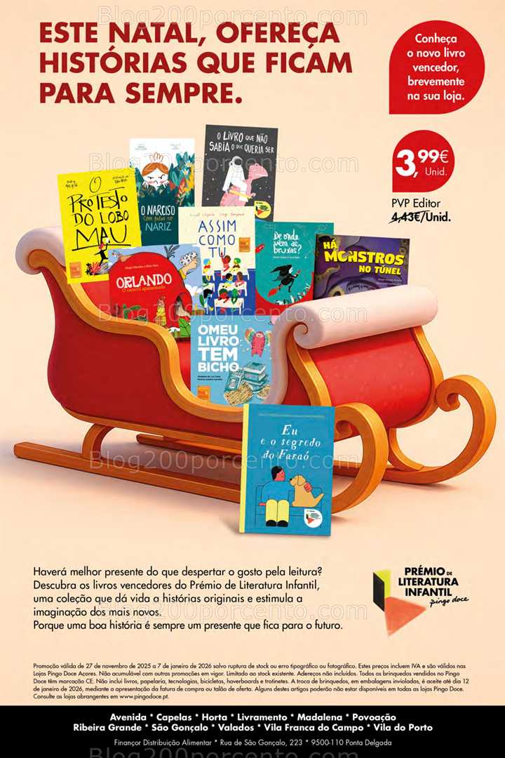 Antevisão Folheto PINGO DOCE Açores Brinquedos Promoções de 4 dezembro a 7 janeiro
