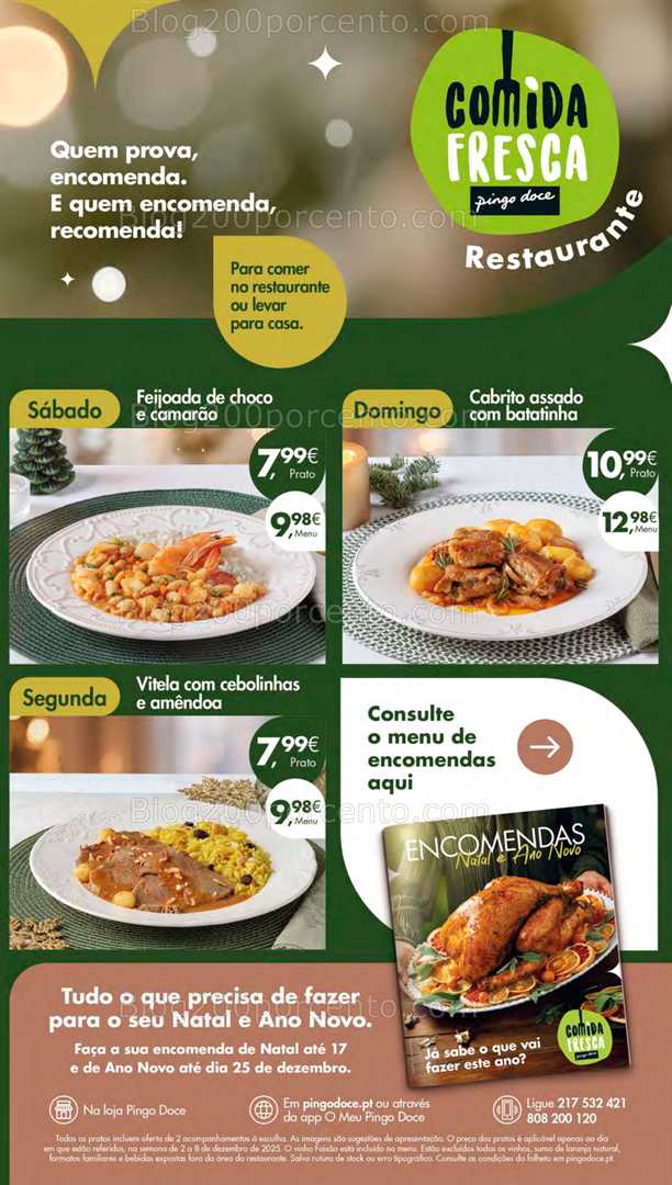 Antevisão Folheto PINGO DOCE Lojas Pequenas Promoções de 2 a 8 dezembro