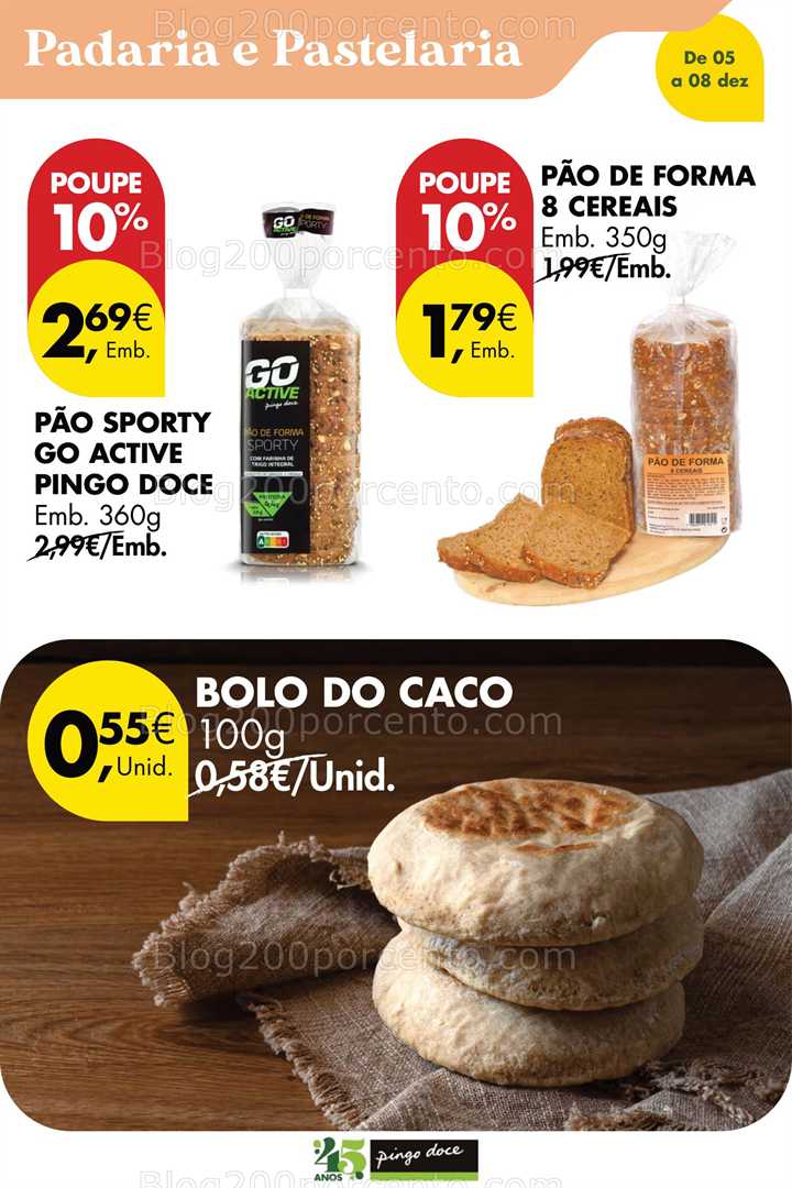 Antevisão Folheto PINGO DOCE Promoções Fim de Semana - 5 a 8 dezembro