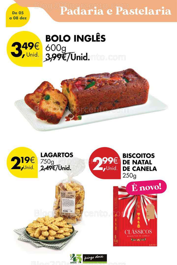 Antevisão Folheto PINGO DOCE Promoções Fim de Semana - 5 a 8 dezembro