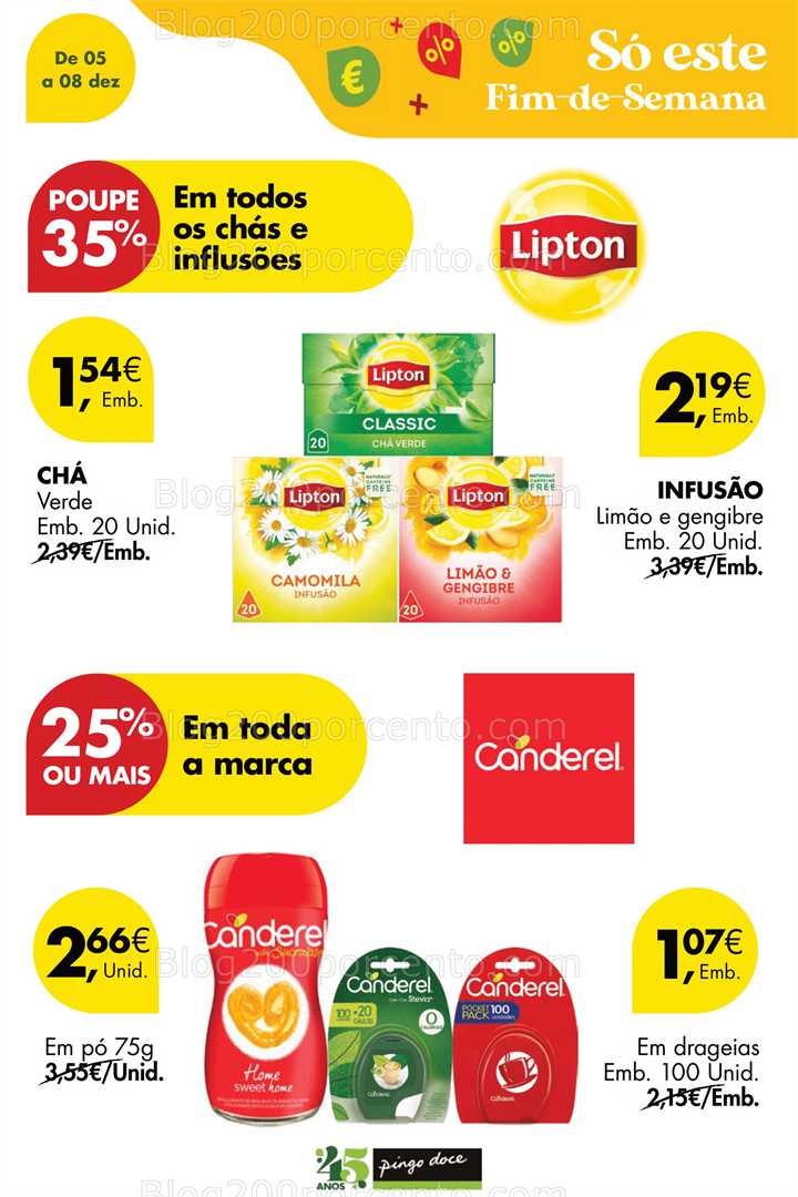Antevisão Folheto PINGO DOCE Promoções Fim de Semana - 5 a 8 dezembro