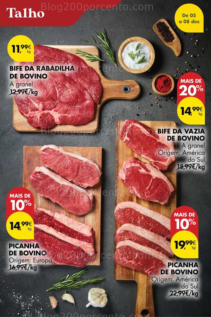 Antevisão Folheto PINGO DOCE Promoções Fim de Semana - 5 a 8 dezembro