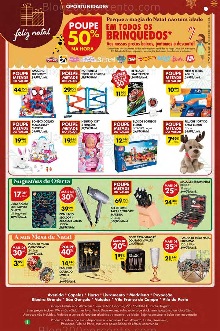 Antevisão Folheto PINGO DOCE Açores Promoções de 11 a 17 dezembro